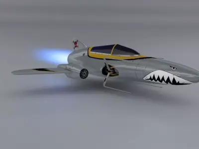 Shark Rider  3D model