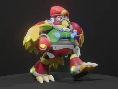 Storm Owl 3D model