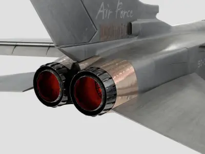 GR-4 tornado Low-poly 3D model