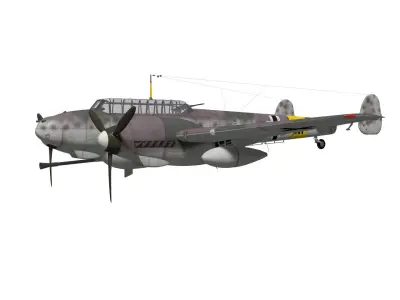 Messerschmitt Bf110 G2R1 3D model