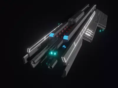 Light Strike Vessel 3D model