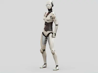 HUMANOID M-3200 Rigged for Unreal Engine - Unity - MIXAMO  3D model
