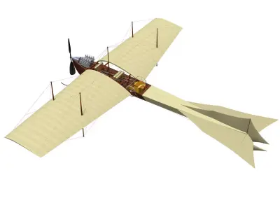 Antoinette IV 3D model