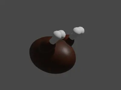 Turky football Free 3D model