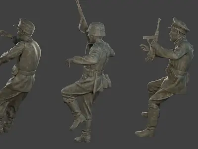 German SS Pack ww2 GSSP1 3D print model