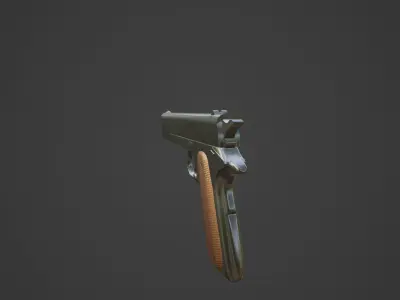 M1911 Pistol - Game Ready Free low-poly 3D model