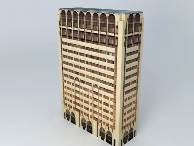 Energy Administration Tower Free 3D model