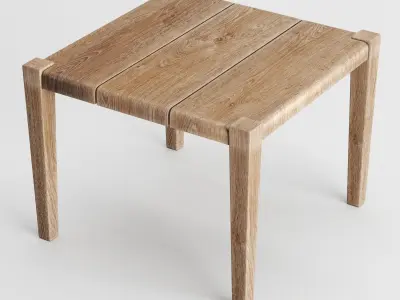 Square coffee table large by GOMMAIRE Free 3D model