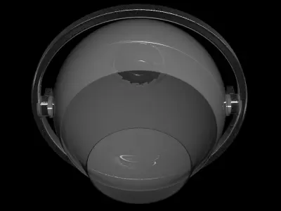 Ultralight Gimbal Coanda Thruster - Concept 3D model