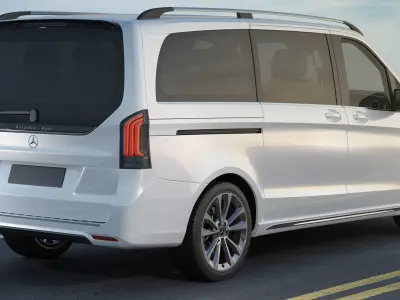Mercedes-Benz EQV 2024 3D model buy