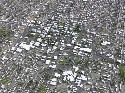 Springfield Low-poly 3D model