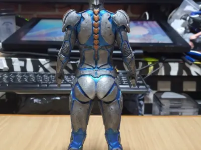 Cyber Soldier 3D print model