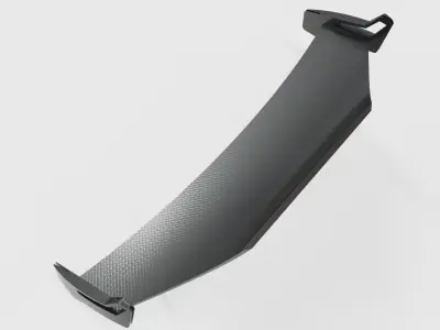 spoiler ghost auto garage tuning 3D model