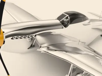 P-51 Mustang 3D model