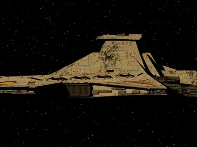 Venator Class Star Destroyer 3D model