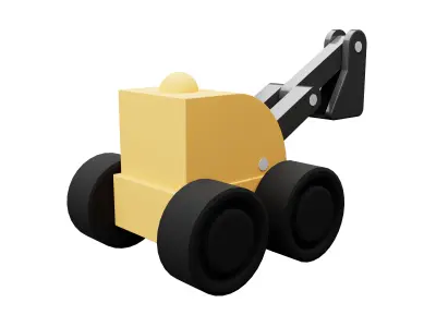Adorable Printable Toy Vehicle Set for Kids - Commercial Use 3D print model