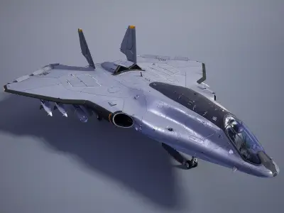 Sci-fi Multi-purpose Spacefighter 3D model