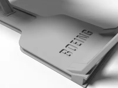 jet engine boeing for Print 3D print model