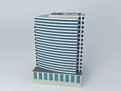 Portland Tower Free 3D model