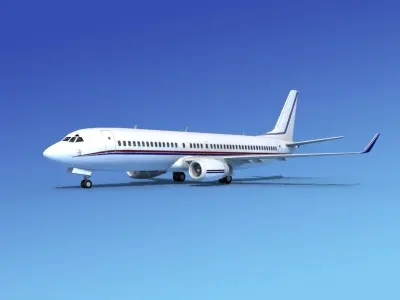 Boeing 737-800 Corporate 8 3D model