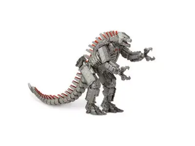 Mechagodzilla HIGH POLY not textured 3D model