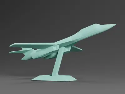 B-1 Lancer Plane 3D print model