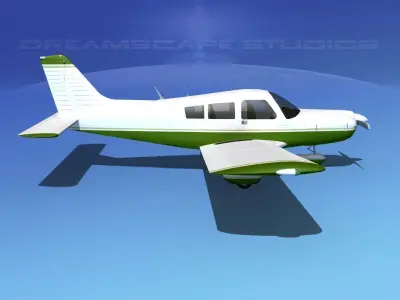 Piper PA-28 V05 3D model