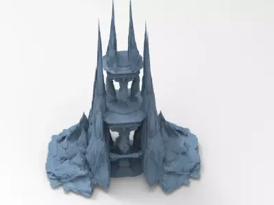 Dagoth fountain 3D model