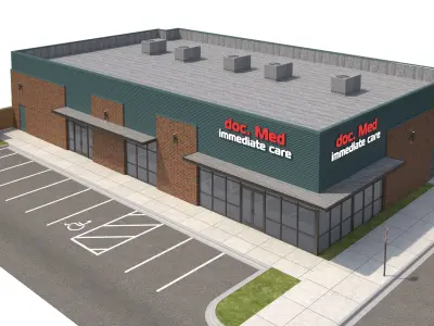 Retail-139 Retail Store C 3D model