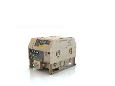 Military generator MEP-831A 3D model