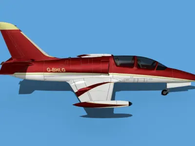 Aero Vodochody L-39C Albatross V23 3D model