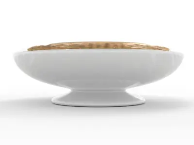 Pasties dumplings and pizzas Chicken and Mushroom Pie 3D model