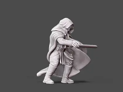 Light adept - 35mm scale 3D print model