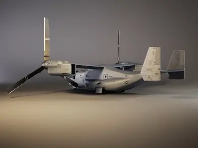 Helicopter MV22 3D model