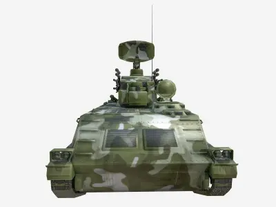 Iron Dove AA PGZ-95 AA Free low-poly 3D model