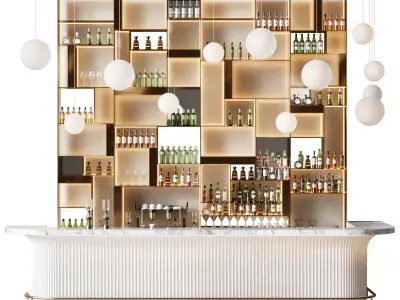 Bar 3 design 3D model