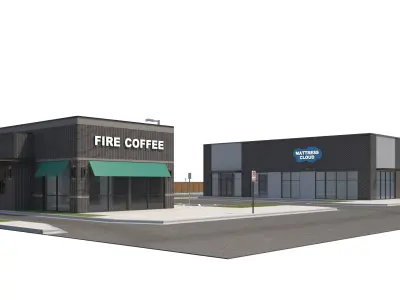 Retail-144 Retail Stores 3D model