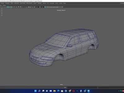 Mitsubishi Lancer Evolution IX body for 3d printing Free 3D model