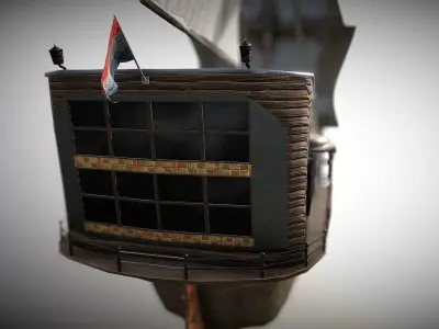 Old Ship 3D model