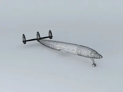 Super Constellation 01 Free 3D model