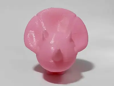 Triceratops toy rhino 3D print model