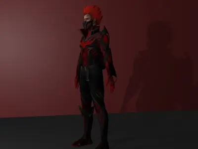 escarlate 3D model