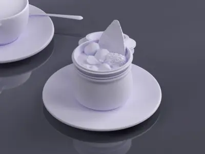 Dessert 0010 3D model