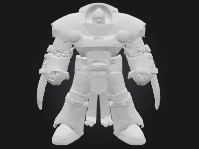 Mecha Sentinel Titan of Precision and Power 3D print model