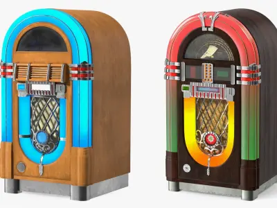 Jukeboxes Collection 3D model