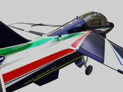 ALENIA Aermacchi M-345 - THE ITALIAN JOB - Low-poly 3D model