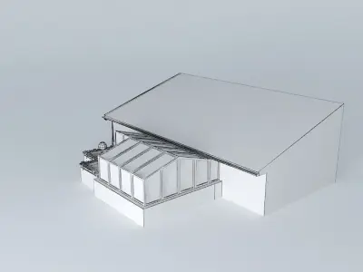 winter garden Free 3D model