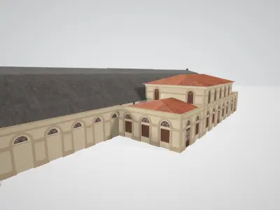 Arezzo railway station 3D model