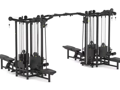 Technogym Cable Stations 8 3D model