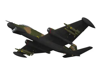 Martin B-57G Canberra 3D model